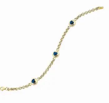 

Heart Mesh Gold Bracelet 01-420-BSR093