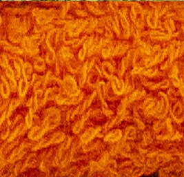 Полотенце "Мир" 40x70 махровое, хлопок - Цвет: Orange