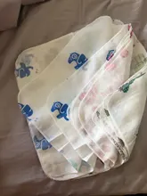 Toalla infantil de muselina para bebé, pañuelos de dos capas, toalla de 6 capas, de algodón, tejido denso, de 5 a 10 Uds.