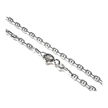 

Chain 925 sterling silver m lisa 50cm. Forced Marine. [AB0446]