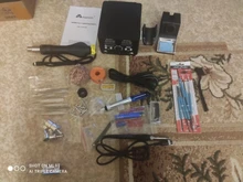 Estación de soldadura de pistola de aire caliente digital ESD, 800W, 2 en 1, 220v, para Estación de reparación SMD, actualización 8586