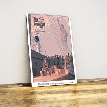 

Godfather 2 - Metal Poster