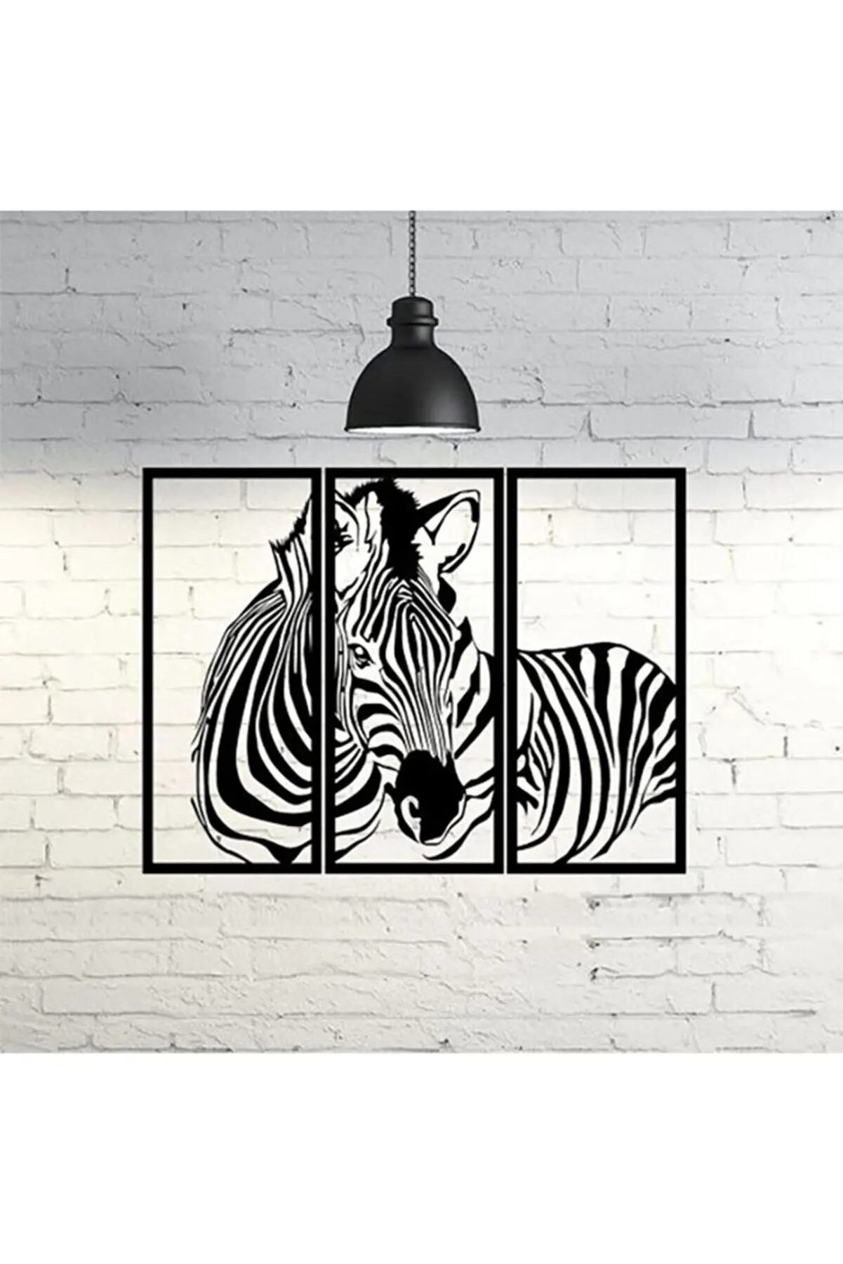 

2 шт., деревянные настенные украшения «Зебра»