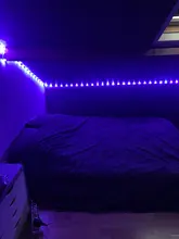 Tira de Luces LED de 5V, lámpara de luz de fondo Flexible USB 5050 RGB, cinta de diodos, teléfono, Bluetooth, aplicación de fondo para habitación, 1-30M