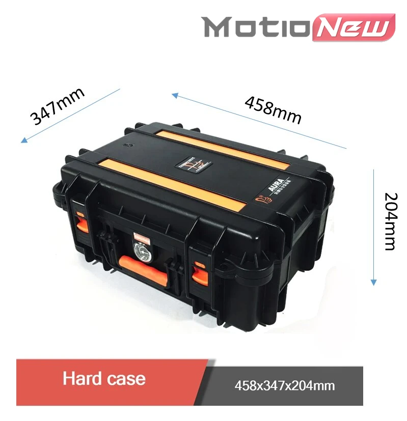Aura Industrial Box IP67 Rugged Enclosure / Waterproof /Safety /Plastic Hard Case With Foam