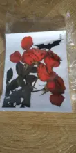 Wall-Stickers Mural Toilet Wc-Decor Living-Room Fashion Home YOJA Rose Beautiful T1-0904