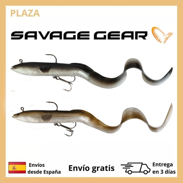 SAVAGE GEAR soft lure fishing Golden eel ELL-sizes 20cm and  30cm-mounted-various colors-Original