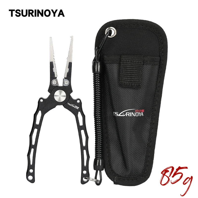TSURINOYA 85g Алюминий сплав рыболовные плоскогубцы крючки для удаления Разделение