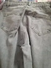 Jeans nuevos de las mujeres slim de cintura alta de tendencia de moda suelto recto ancho pierna pantalones harem pantalones tendencia 2021 neto celebridad Venta caliente