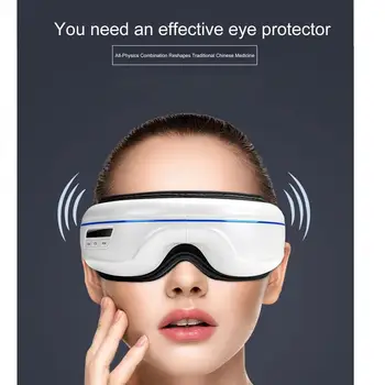 

Eye Massager Electric Vibration Bluetooth Eye Care Device Wrinkle Fatigue Relieve Vibration Massage Hot Compress Therapy Glasses