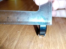 Anillo de acero inoxidable negro para hombre y mujer, joyería con abalorio, 2017