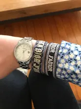 Pulsera de la Amistad ajustable para mujer, brazalete de borla tejida Vintage, pulseras trenzadas bordadas, regalos de joyería
