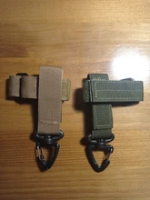 Guantes de equipo militar para acampada, accesorio con gancho, para exteriores, tácticos, cuerda de escalada, hebilla de almacenamiento, guante para acampada, hebilla colgante