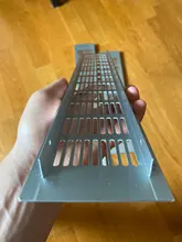 Perforated-Sheet Ventilation-Grille Vents Aluminum-Alloy Web-Plate