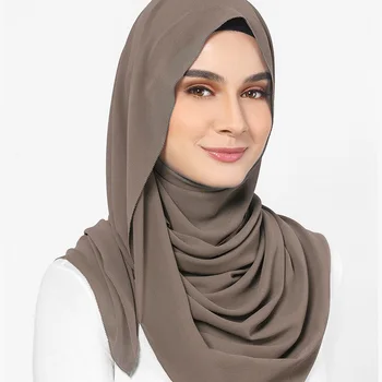 

Chiffon Shawl-ON BROWN/Autumn-Winter Fashion