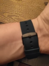 Anbeer-Correa de reloj de goma para hombre, 14mm, 18mm, 20mm, 22mm, 24mm, pulsera de repuesto de liberación rápida, de silicona deportiva negra