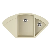 Дозатор жидкого мыла Omoikiri Sakaime 105C-BE Tetogranit(ваниль)(Ударопрочная, термостойкая, встраиваемая, перелив