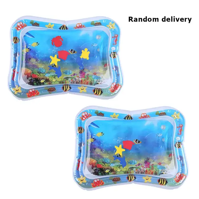 $US $1.72  Inflatable Infants Tummy Time Activity Mat Baby Play Water Mat Toys for Kids Mat Summer Swimming Be