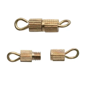 

4ar216 lock for beads screw, 3*7mm, 5 pcs/pack, Astra (gold)