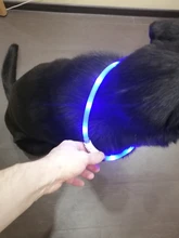 Pet-Supplies Leash Dog-Accessories Led-Collar Flashing Small Dog Night-Safety Rechargeable