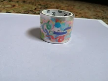 Cinta adhesiva decorativa para fiestas, pegatina para álbum de recortes, material de papelería japonesa, serie Fantastic Party