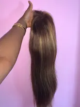 4 27 peluca Ombre hueso recto peluca con malla frontal 13x4 13x6x1 marrón encaje de colores frente pelucas de cabello humano cierre 4x4 peluca 180%