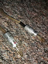 Nakamichi Speaker Plugs Screw-Lock Banana-Connector Audio-Jack 24k-Gold-Plated Black