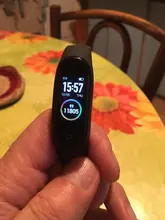 Reloj inteligente deportivo unisex, con monitor de ritmo cardíaco y presión sanguínea, SMS, recordatorios, conexión Bluetooth y resistente al agua