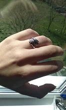 Anillo de amor creativo para mujer, joya de anillo abierto, regalo para amantes, Color plata