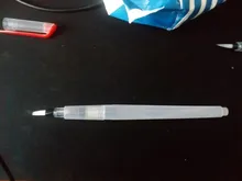 Pincel de acuarela portátil, herramienta de pintura de caligrafía, bolígrafo de tinta rellenable, pincel de arte, marcadores de arte