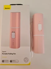 USB Cooler Fan Cooling-Fan Folding Emergency-Power-Bank Baseus Rechargeable Mini 2000mah