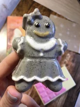 Пряничный человечек из мыла Пряничный человечек из мыла