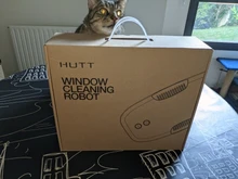 HUTT-limpiador de ventanas eléctricas DDC55, Robot doméstico de limpieza automática de ventanas, aspiradora de seguridad rápida, Planificación inteligente