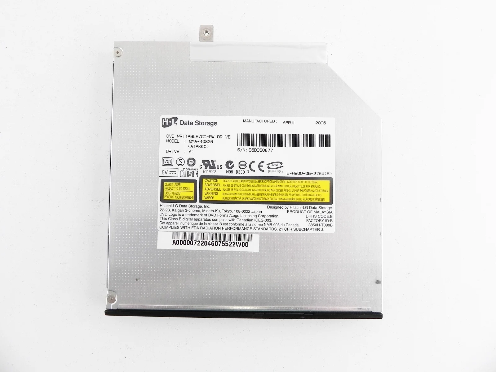 Toshiba Satellite P100 P100-196 17&quot DVD привод с панелькой GMA-4082N | Компьютеры и офис