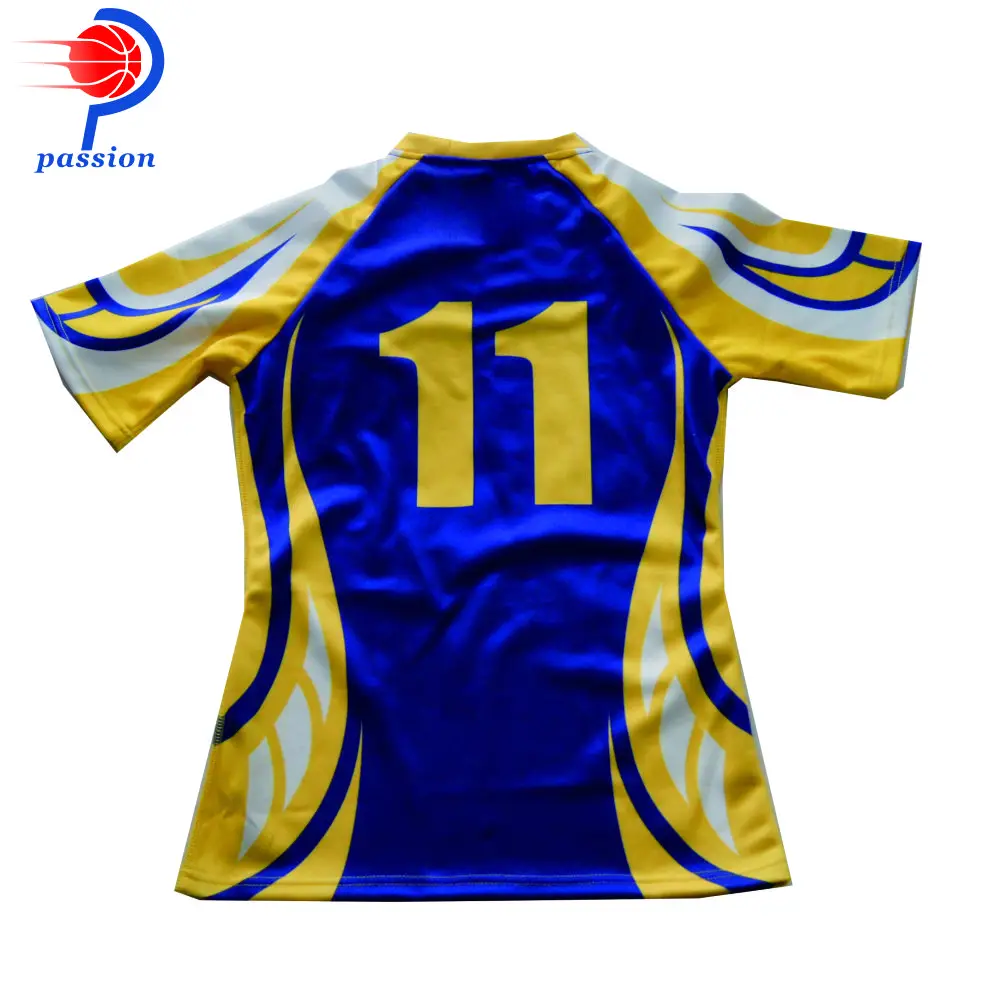 Teamwear Sublimated Design Men Rugby Jersey Supply