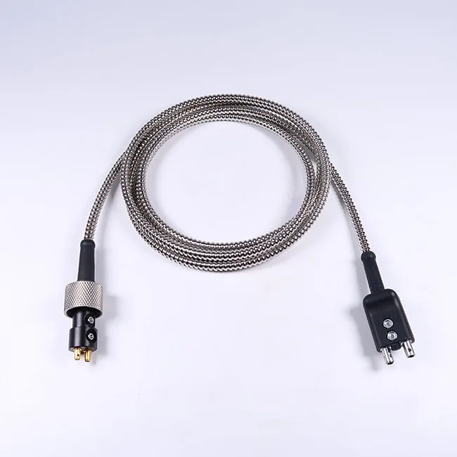 

Dual Armored Cable GE C123 high temperature probe cable for DA590 ultrasonic Transducer/probe