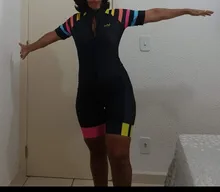 Sports-Jersey Short-Sleeve Team Kafitt Womens Ciclismo-Feminina Jumpsuit Suitroupa Colorful