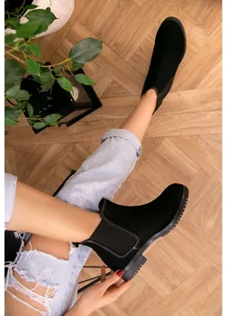 

Satisfield Fashion Siyah Süet Bot