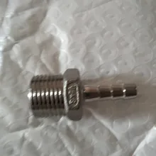 Coupling-Connector Thread-Pipe-Fitting Hose-Tail-Reducer Barb Stainless-Steel-304 Bsp Male