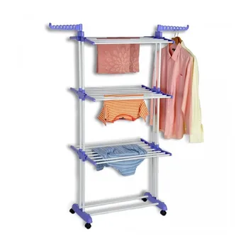 

TENDEDERO VERTICAL 3 NIVELES CON RUEDAS