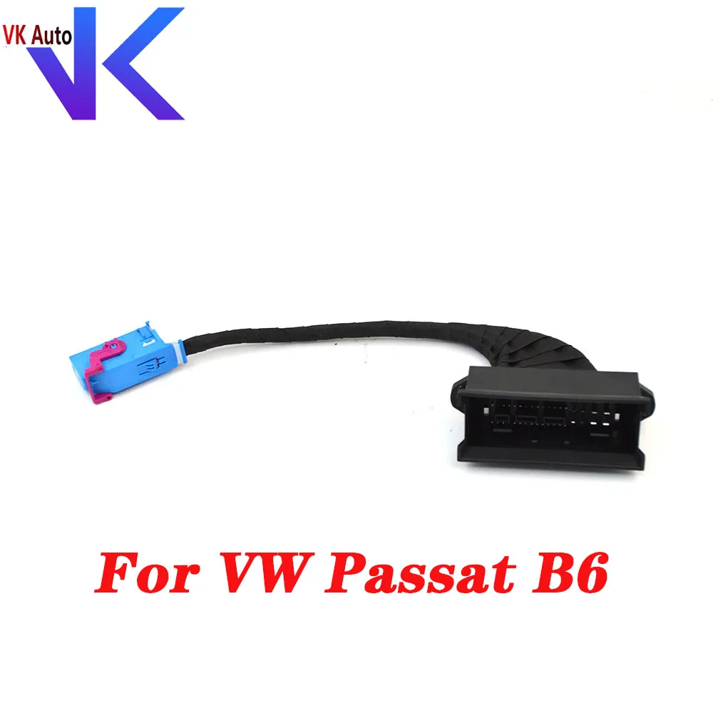 36 to 32 Pins Plug&Play Instrument Cluster Adapter Wire Cable ISO 36 Pin For VW Passat B6 1J0 972 977