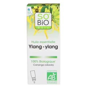 

SOBIO essential Oil ylang-ylang-Organic-10 ml-Sensuous-Soothing and aphrodisiac