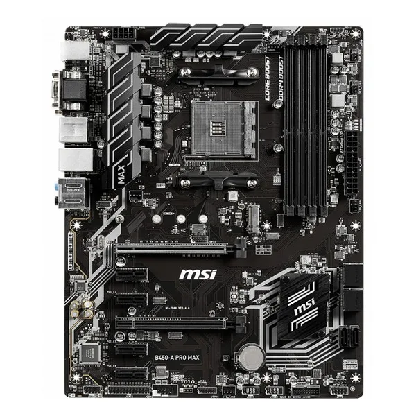  Motherboard MSI B450-A Pro Max ATX DDR4 AM4