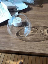 Transparent Glass Vase Flower-Pot Potted-Plant Wall-Hanging Terrarium-Fish-Tanks Hydroponic