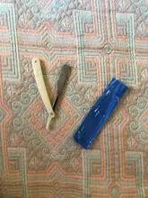 Afeitadora Manual profesional de borde recto, maquinilla de afeitar afilada de acero inoxidable, afeitadora plegable con cuchilla, herramienta de afeitar recta