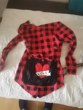 #35 nuevo bodi de la tela escocesa de la impresión mono de manga larga de las mujeres pijamas de corazón impresión de gran tamaño traje de mameluco боди женское