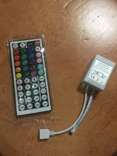 Tira de luces LED con mando a distancia RGB 24key 44key, 12V, EE. UU., Reino Unido, UE, 3A/5A, adaptador de fuente de alimentación para 5050, 3528, 2835, 1 ud.