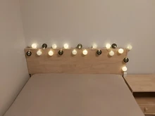 Led-String Chain Ball-Light Garland Party-Decoration Patio Wedding Christmas Halloween