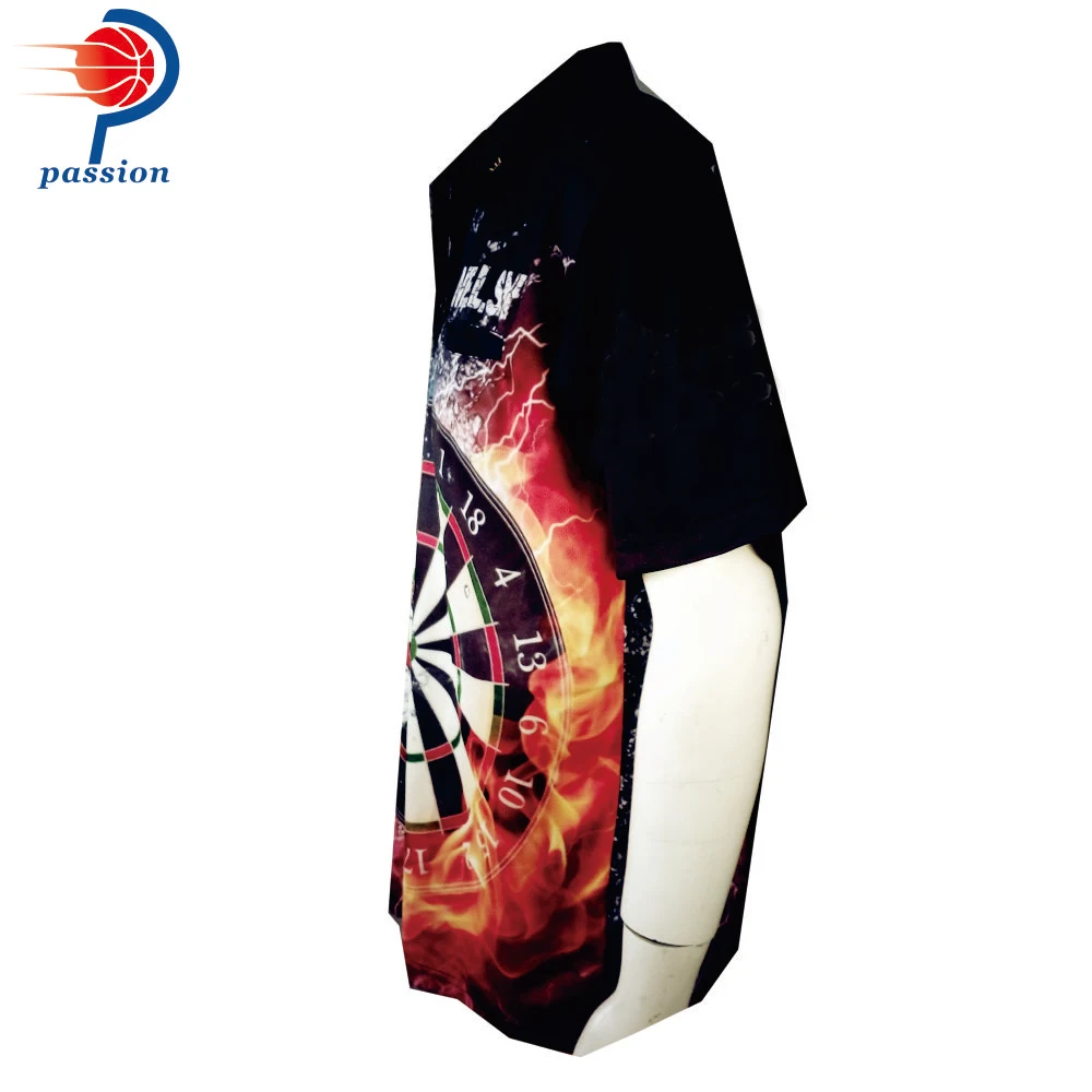 Рубашки поло Дротика на заказ с 3 передними кнопками|custom dart shirts|shirt poloshirt shirt |