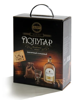 

Set for distillation ПОЛУГАР WHEAT MALT ready set for making at home, must, yeast, charcoal and Dr.